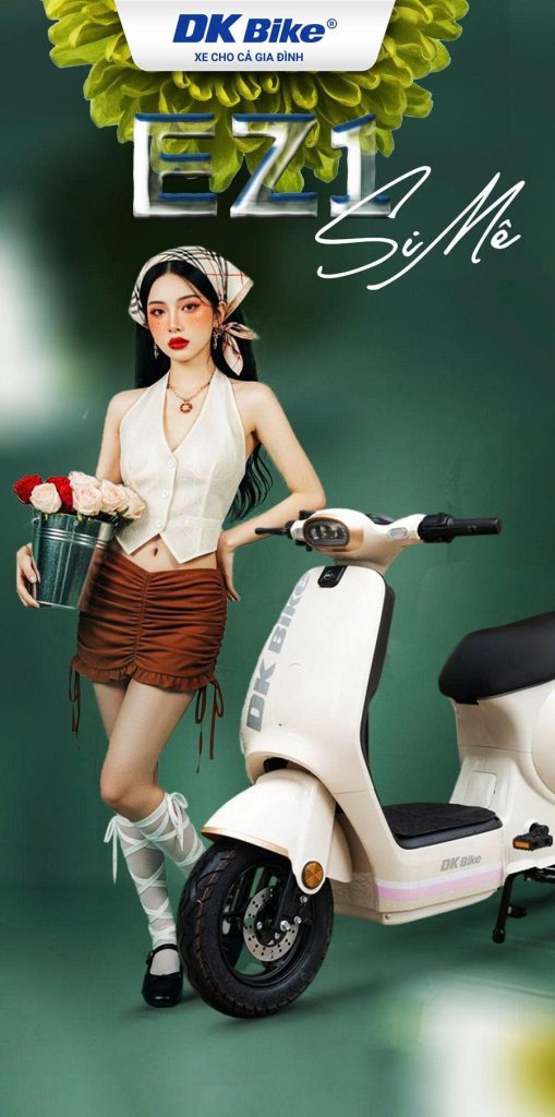 Xe đạp điện DK Bike EZ1 vận hành